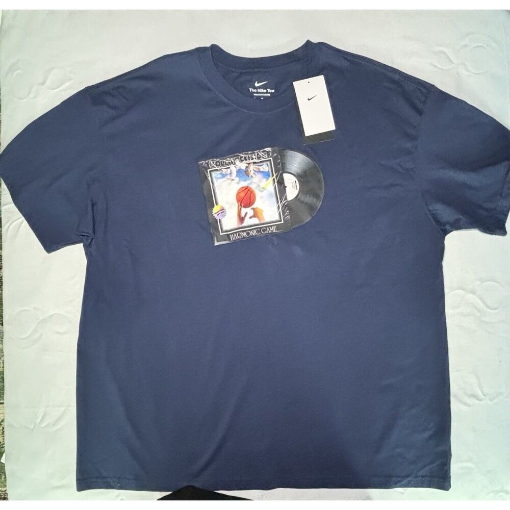 Nike Men’s Vinyl Soul Max90 Basketball Shirt Size XL NWT Blue